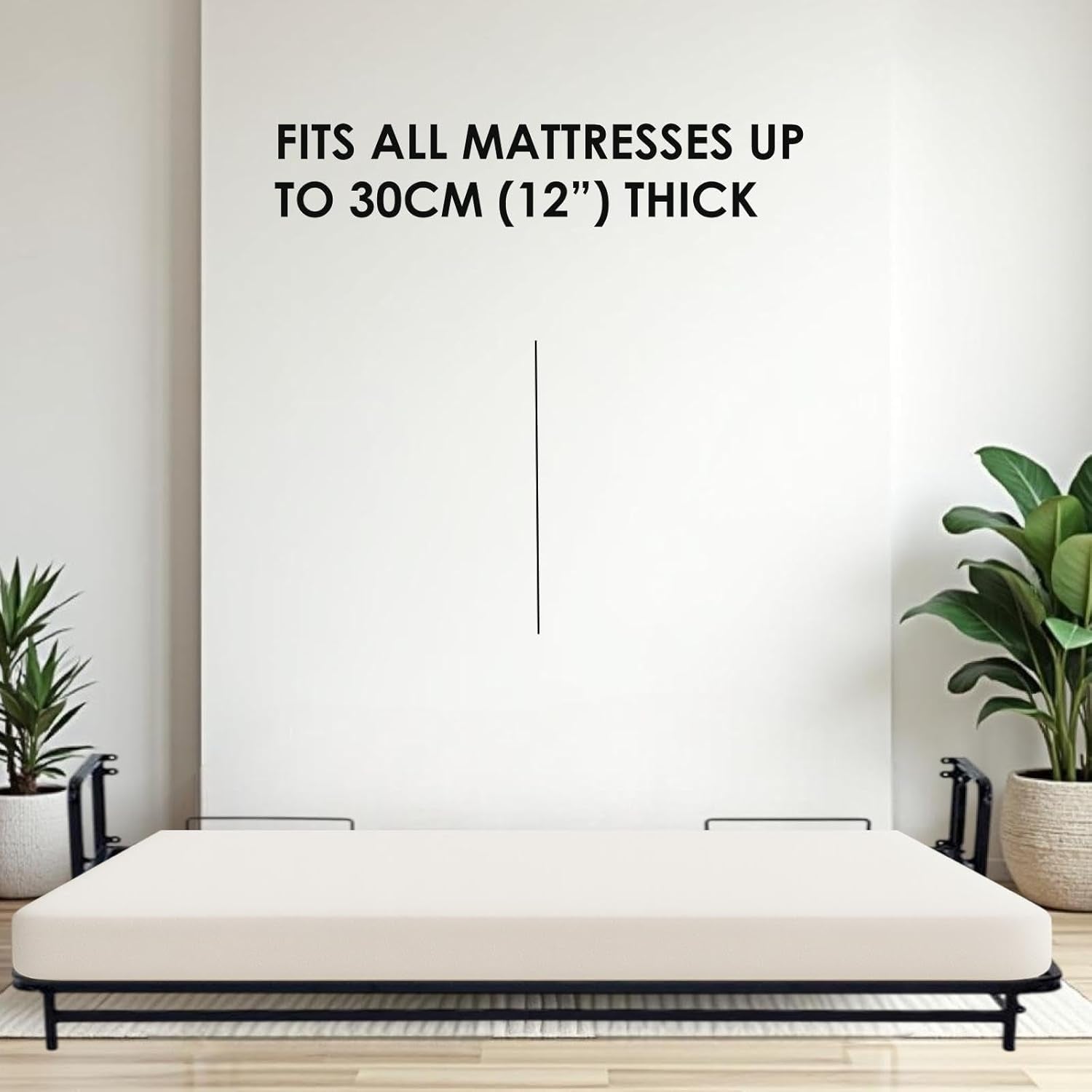 Horizontal Wall Beds (Classic Murphy Bed, Pull-Out Bed, Foldaway Bed, Hidden Bed) (Queen Wall Bed Kit (60" X 80"))