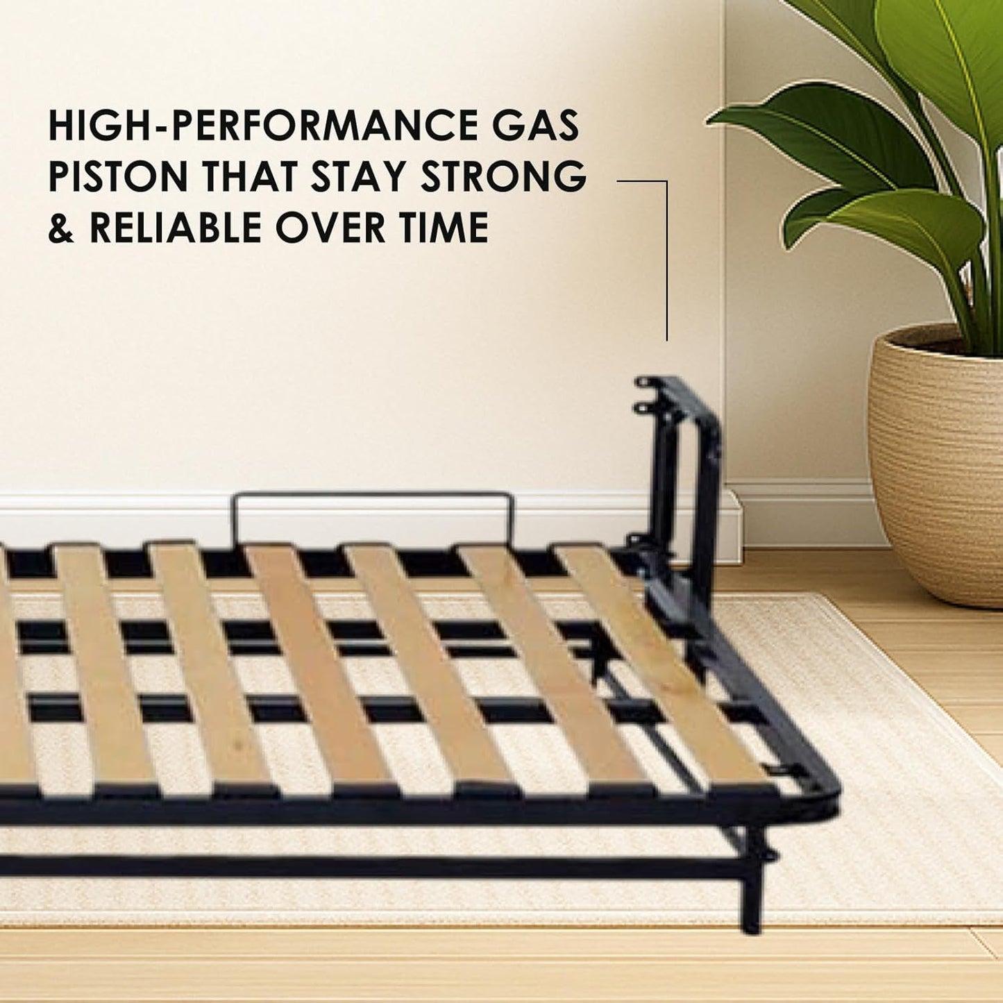 Horizontal Wall Beds (Classic Murphy Bed, Pull-Out Bed, Foldaway Bed, Hidden Bed) (Queen Wall Bed Kit (60" X 80"))